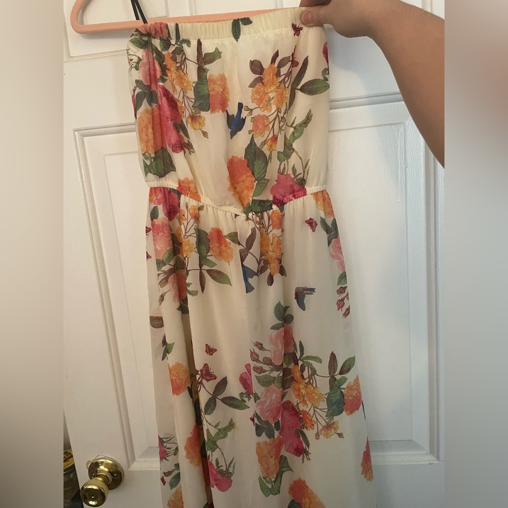 Floral maxi dress